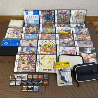 DS 3DSソフト52本　本体3機　まとめ売り　大量　ポケモンホワイト２(携帯用ゲームソフト)