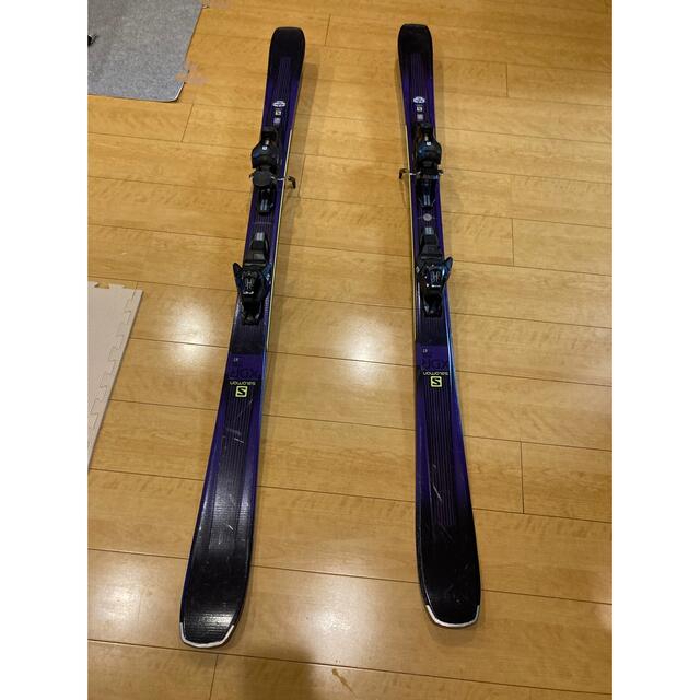 スキーSalomon XDR 76 160cm ビンディング付 スキー板 ストック