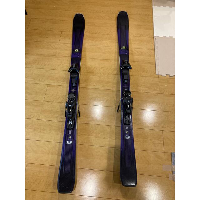 スキーSalomon XDR 76 160cm ビンディング付 スキー板 ストック