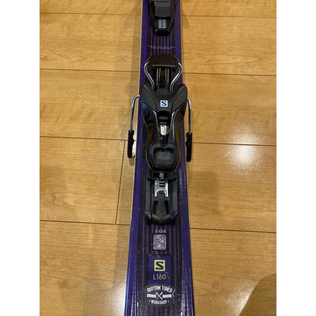 スキーSalomon XDR 76 160cm ビンディング付 スキー板 ストック