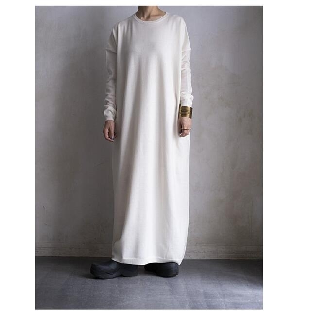 ⭐️PERD / Knit long dress (OFF WHITE)⭐️ロングワンピース/マキシワンピース