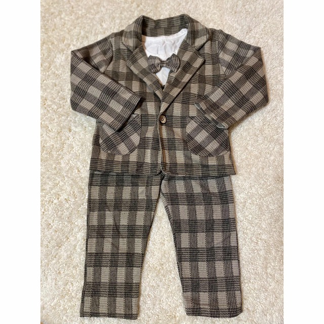 ZARA KIDS(ザラキッズ)の☆Nozomi様専用☆フォーマル　スーツ　セットアップ　80 キッズ/ベビー/マタニティのベビー服(~85cm)(セレモニードレス/スーツ)の商品写真