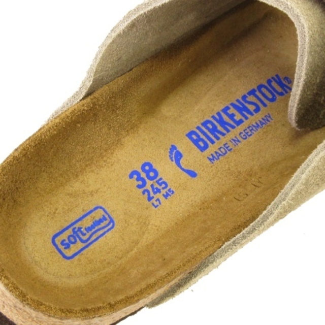 BIRKENSTOCK(ビルケンシュトック)のビルケンシュトック チューリッヒ サンダル スエード トープ 38 24.5 レディースの靴/シューズ(サンダル)の商品写真