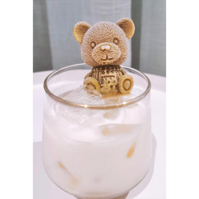 お見舞い 準備中♡2点セットクマ型氷H②くまさん製氷器 シリコンアイス