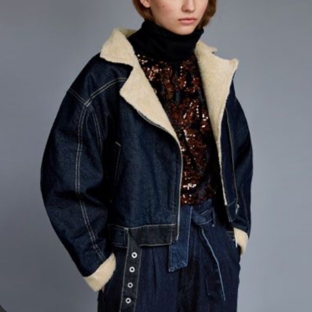 ZARA - ZARA ボアデニムジャケットの通販 by monica|ザラならラクマ ZARA - ZARA ボアデニムジャケットの通販 by monica|ザラならラクマ