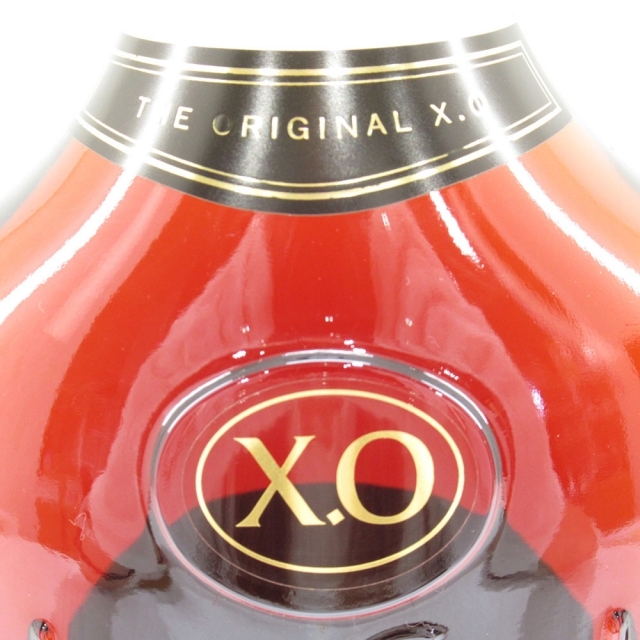 Hennessy ヘネシー XO コニャック クリアボトル 黒キャップ 未開栓 700ml 40% 箱付き ブランデー お酒【中古】【送料無料】 食品/飲料/酒の酒(ブランデー)の商品写真