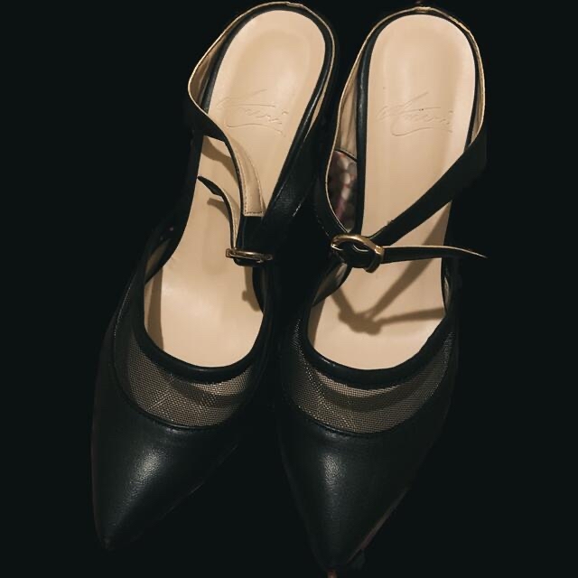 Ameri VINTAGE(アメリヴィンテージ)のameri vintage 】FRONT STRAP MULE レディースの靴/シューズ(ミュール)の商品写真