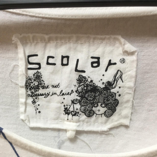 ScoLar(スカラー)の《新品》《scolar》Tシャツ  レディースのトップス(Tシャツ(半袖/袖なし))の商品写真