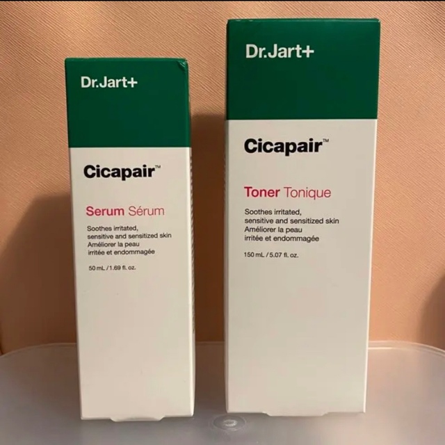 Dr. Jart+(ドクタージャルト)のDr.Jart+ Cicapair トナー&セラム コスメ/美容のスキンケア/基礎化粧品(化粧水/ローション)の商品写真