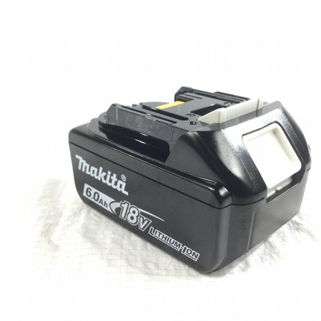 ☆未使用品☆ makita マキタ 18V 6.0Ah 残量表示付き 純正 リチウムイオンバッテリー BL1860B リチウムイオン電池 蓄電池 充電池 54713