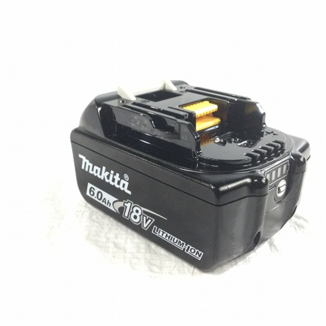 ☆未使用品☆ makita マキタ 18V 6.0Ah 残量表示付き 純正 リチウムイオンバッテリー BL1860B リチウムイオン電池 蓄電池 充電池 54713