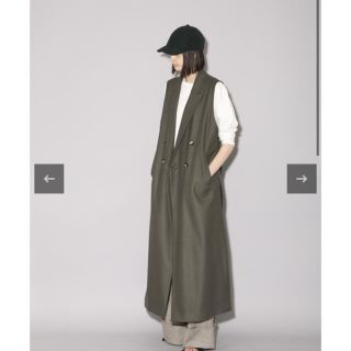 ユナイテッドアローズ(UNITED ARROWS)のsacra サクラ　ロングジレ　ベストコート　ユナイテッドアローズ(ベスト/ジレ)