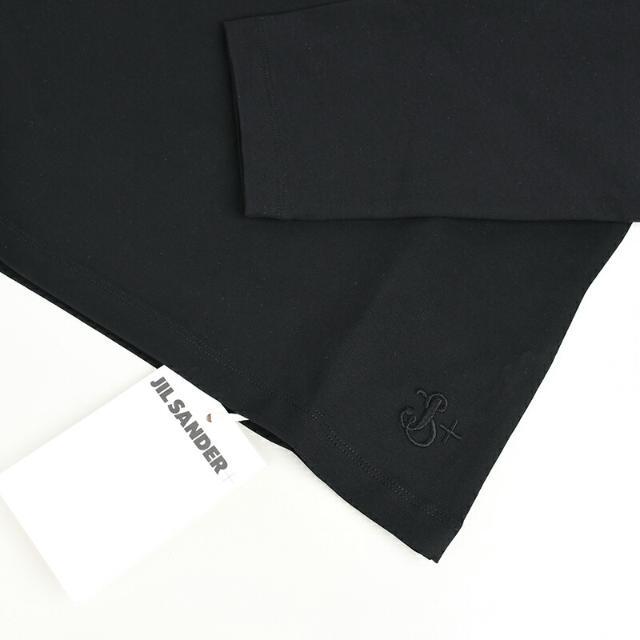 JIL SANDER+ ジルサンダー タートルネック長袖Tシャツ イタリア正規品 J47GC0005 J45049 001 新品 ブラック 5