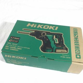 ☆比較的綺麗☆HiKOKI ハイコーキ 18V 27mm コードレスロータリハンマドリル DH18DBL 2.5Ahマルチボルトバッテリー1個(BSL36A18)付 60823