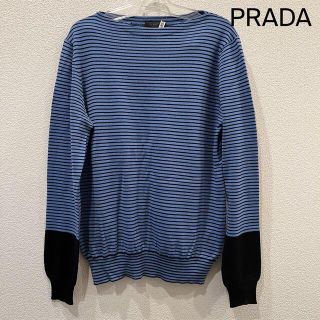 プラダ(PRADA)のPRADA メンズ ボーダーニット(ニット/セーター)