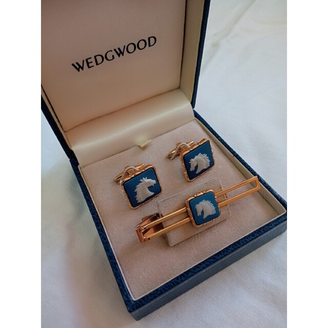 通販 人気】 WEDGWOOD - ヴィンテージカフスボタン+ネクタイピン