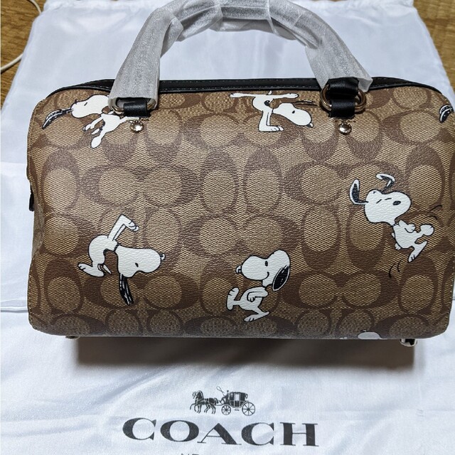 COACH  ミニバッグ　シグネチャー　スヌーピー