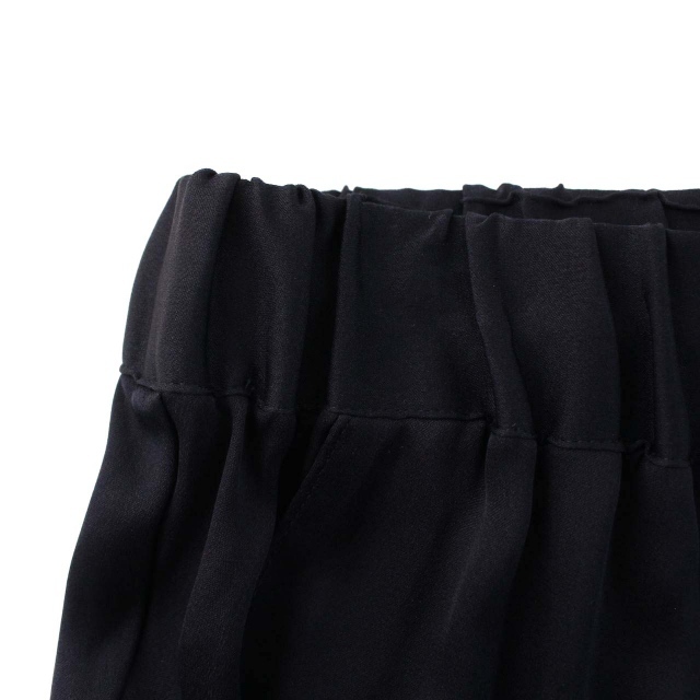 ドゥーズィエムクラス 18SS シルクサテンドロストパンツ 38 紺 ドゥーズィエムクラス 18SS シルクサテンドロストパンツ 38 紺