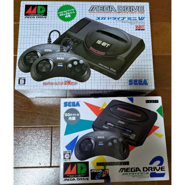 【ですのでノ】 ヤフオク! - 新品 送料無料 セガ SEGA メガドライブミニW MEG かんたん