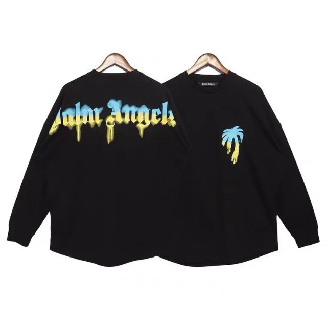 Palm Angels 長袖Tシャツ 新品 希少品 男女兼用 umbandung.ac.id