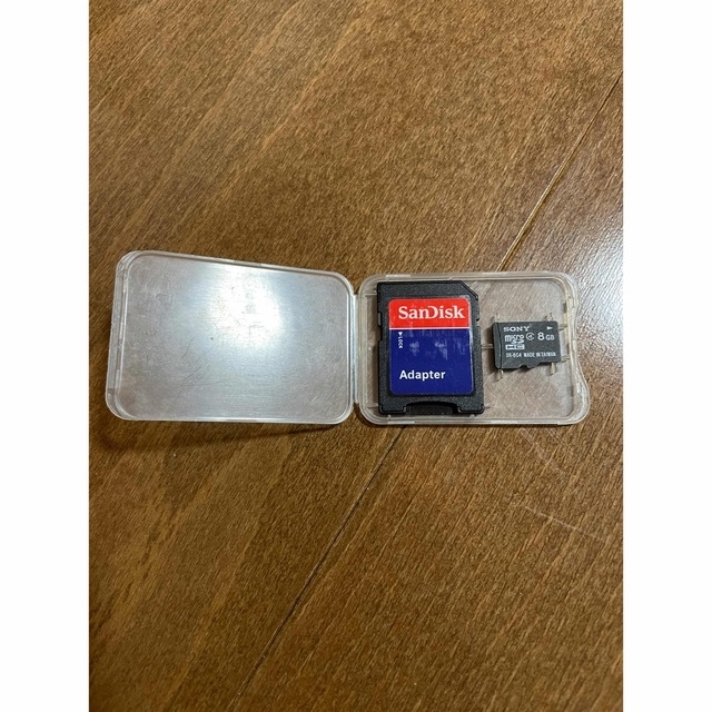 SONY(ソニー)のSony microSDカード　8GB×2枚 スマホ/家電/カメラのスマートフォン/携帯電話(その他)の商品写真