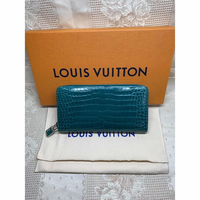 LOUIS VUITTON - ルイヴィトン　ジッピー 　Louis Vuitton クロコダイル　ポロサス