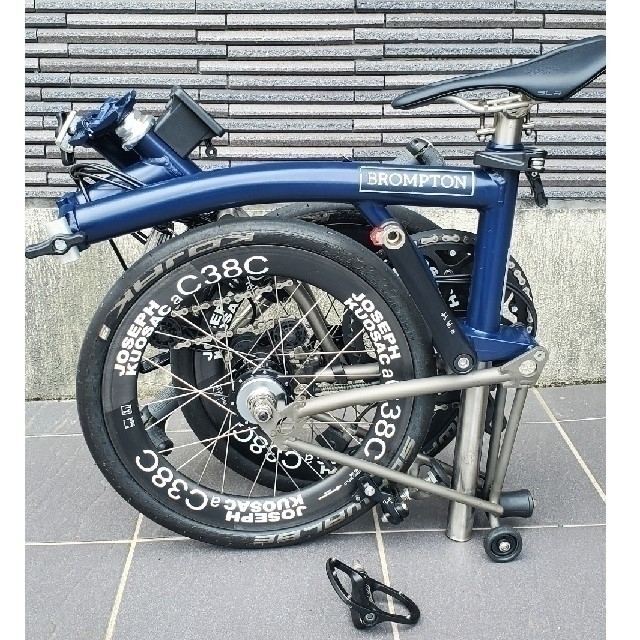 BROMPTON(ブロンプトン)のBROMPTON　M6LXテンペストブルー/カスタム スポーツ/アウトドアの自転車(自転車本体)の商品写真