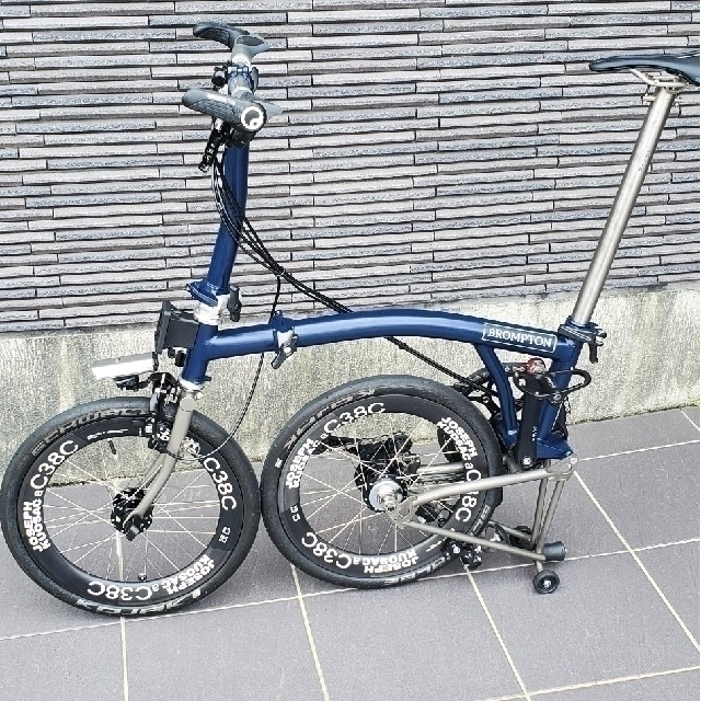 BROMPTON(ブロンプトン)のBROMPTON　M6LXテンペストブルー/カスタム スポーツ/アウトドアの自転車(自転車本体)の商品写真