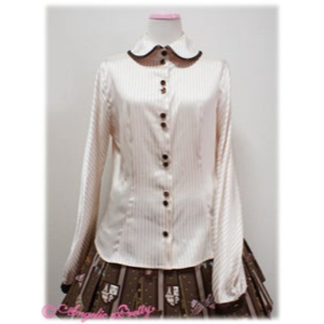 Angelic Pretty(アンジェリックプリティー)のRoyalストライプブラウス レディースのトップス(シャツ/ブラウス(長袖/七分))の商品写真