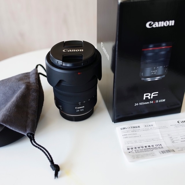 メーカー保証あり　Canon RF 24-105mm F4 L IS USM