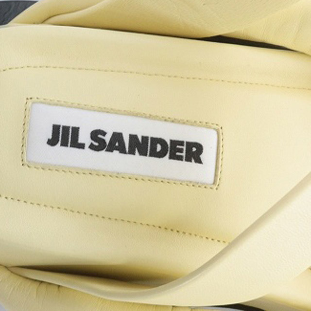 Jil Sander(ジルサンダー)のジルサンダー サンダル ストラップ 37 23.5cm 黄色 レディースの靴/シューズ(サンダル)の商品写真