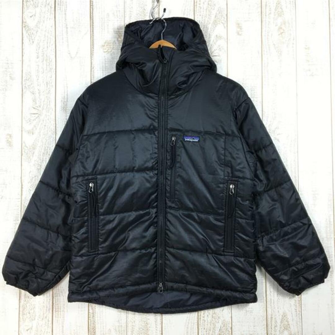 patagonia - MENs XS  パタゴニア 2002 ダスパーカ DAS PARKA ブラック インサレーション ジャケット フーディ ダスパーカー 希少サイズ 入手困難 PATAGONIA 84097 BLK Black ブラック系