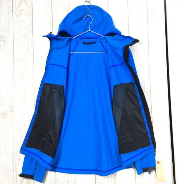 Haglofs(ホグロフス)のMENs S  ホグロフス ボア フード BOA HOOD ソフトシェル ジャケット フーディ FLEXABLE 4wayストレッチ HAGLOFS ブルー系 メンズのメンズ その他(その他)の商品写真