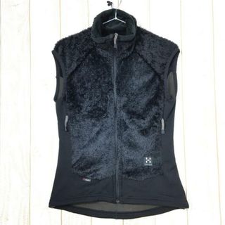 ホグロフス(Haglofs)のWOMENs 38  ホグロフス ゾーン ベスト ZONE VEST フリース ポーラテック サーマルプロ パワーストレッチ HAGLOFS ブラック系(その他)