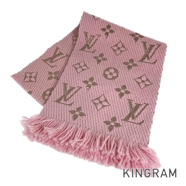 LOUIS VUITTON ルイヴィトン エシャルプ ロゴマニア シャイン