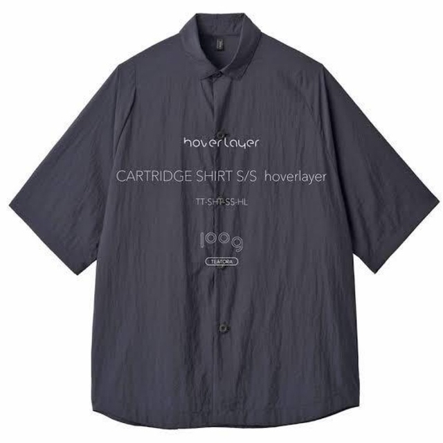 即納翌日発送 CARTRIDGE SHIRT S/S hover layer #NAVY