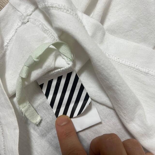 OFF-WHITE(オフホワイト)のOFF-WHITE オフホワイト　半袖Tシャツ　Mサイズ メンズのトップス(Tシャツ/カットソー(半袖/袖なし))の商品写真