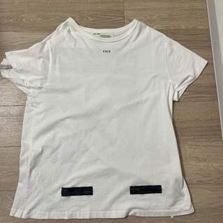 オフホワイト(OFF-WHITE)のOFF-WHITE オフホワイト　半袖Tシャツ　Mサイズ(Tシャツ/カットソー(半袖/袖なし))