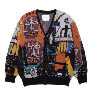 ワコマリア(WACKO MARIA)のWACKOMARIA BASQUIAT MOHAIRCARDIGAN 22fw(カーディガン)