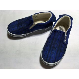 ヴァンズ(VANS)の‼️grnjm様専用149）キッズVANS中古19cm青OFF THE WALL(スニーカー)