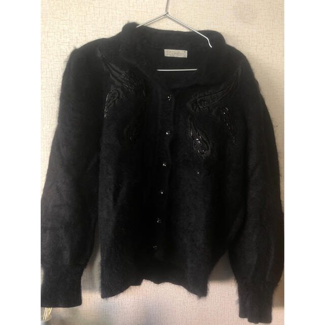 Lochie(ロキエ)のblack cardigan レディースのトップス(カーディガン)の商品写真