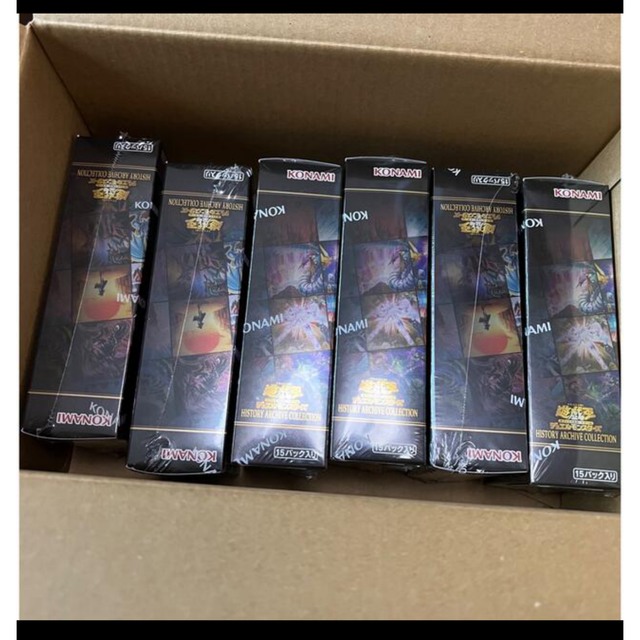 遊戯王(ユウギオウ)の遊戯王　ヒストリーアーカイブコレクション box エンタメ/ホビーのトレーディングカード(Box/デッキ/パック)の商品写真