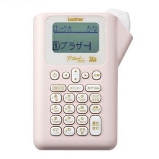 ブラザー(brother)のブラザー ラベルライター ピータッチ  P-touch PT-J100P ピンク(その他)