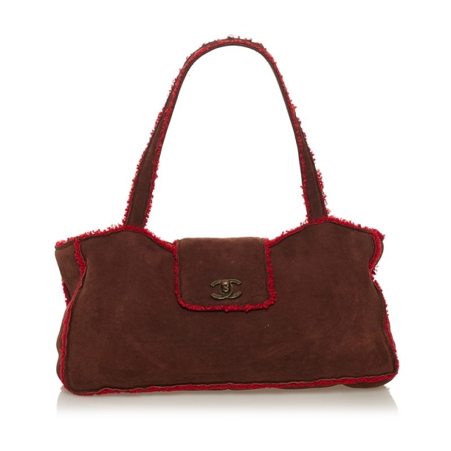 CHANEL シャネル ココマーク ハンドバッグ ムートン レディース CHANEL ...
