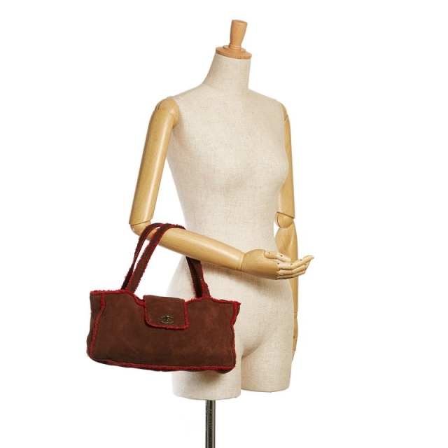 CHANEL シャネル ココマーク ハンドバッグ ムートン レディース CHANEL ...
