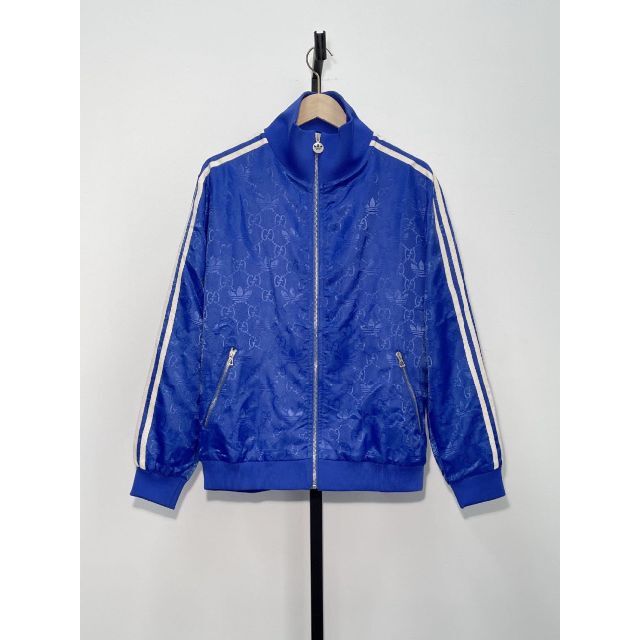 注目コラボ Gucci Adidas GGトレフォイルジャカード ジャケット