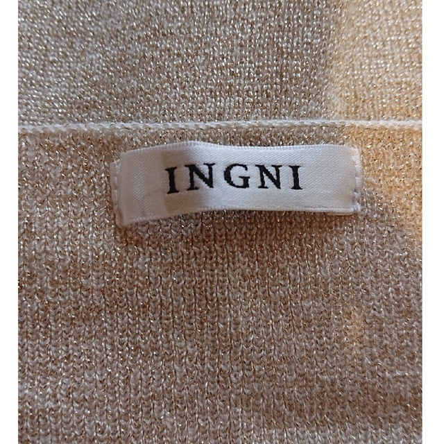 INGNI(イング)のINGNI ラメカットソー レディースのトップス(カットソー(長袖/七分))の商品写真