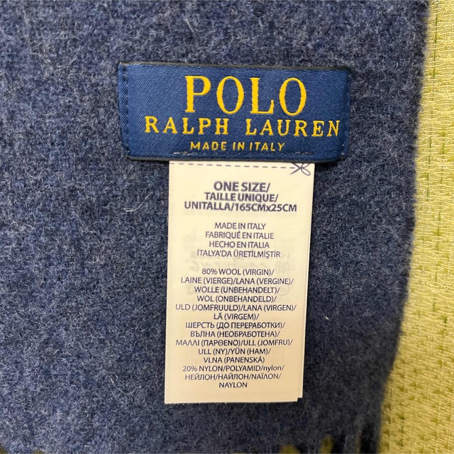 POLO RALPH LAUREN(ポロラルフローレン)のRalph Lauren ラルフローレン  メンズのファッション小物(マフラー)の商品写真