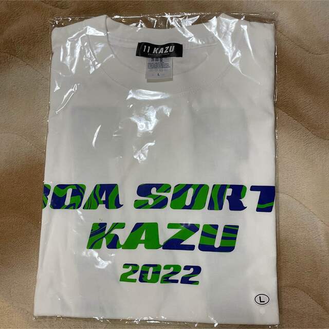 【新品未使用】三浦知良KAZU Tシャツ2022 Lサイズ キングカズ