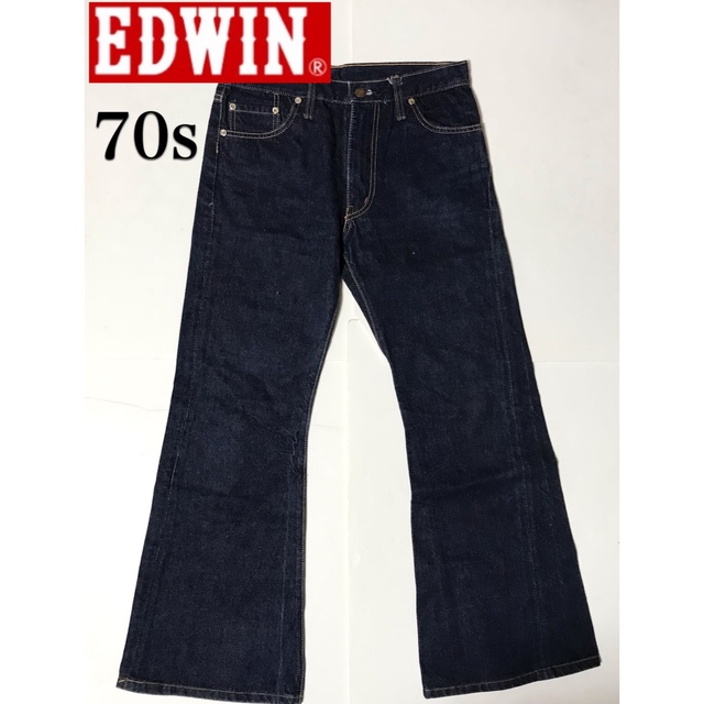 EDWIN - EDWIN エドウィン デニムパンツ 70s 1053 BT ベルボトム EDWIN - EDWIN エドウィン デニムパンツ 70s 1053 BT ベルボトム